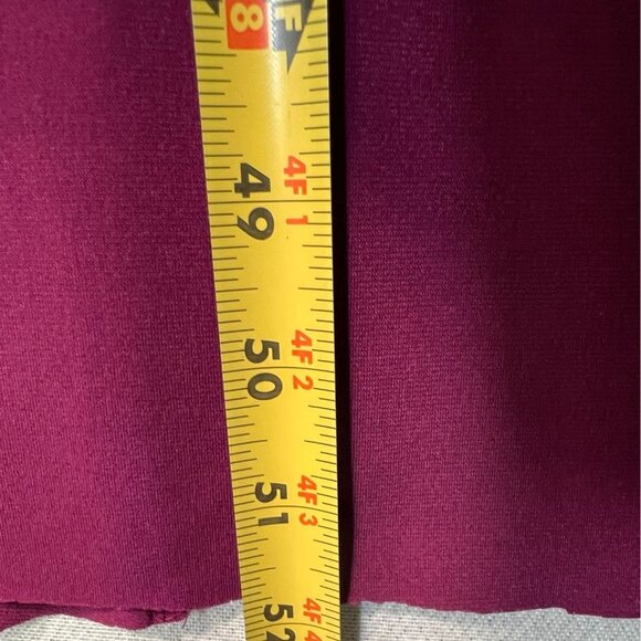 Davids Bridal Womens One-Shoulder Evening Bridesmaid Gown XS Plum Wedding Formal - Picture 6 of 9